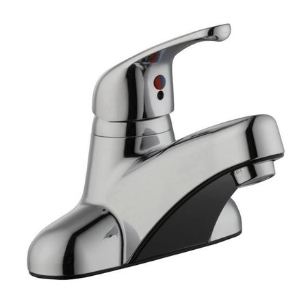 HOME PLUS Home Plus 4935326 4 in. Modern Chrome Single Handle Lavatory Faucet 4935326